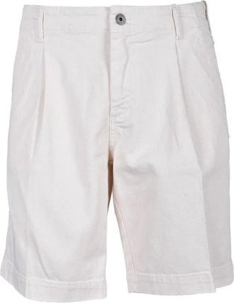Dirk Bikkembergs Cream Bermuda Shorts