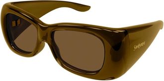 Saint Laurent 901 Howl Zonnebrillen - unisex - Zonnebrillen - Bruin - 61 MM - Nylon - Accessoires