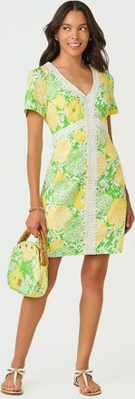 Lilly Pulitzer Evita Short Sleeve Stretch Shift Dress