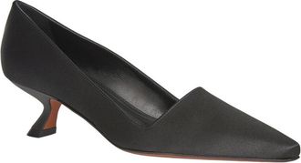 Lafayette 148 New York Scarlet 55mm Satin Pump