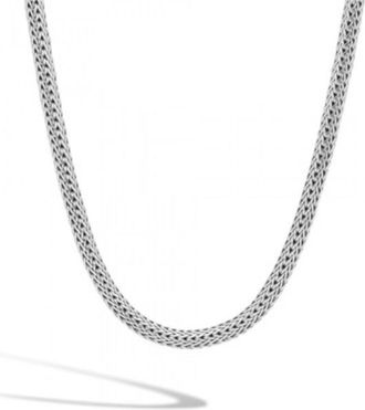 John Hardy Classic Chain Oval Sterling Silver Necklace - Nb904cx18
