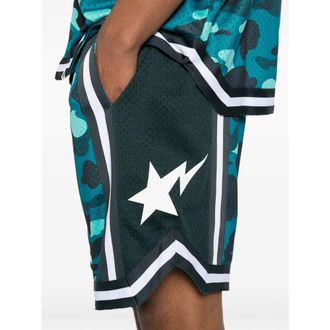 A Bathing Ape ABC Camo Shorts - Green