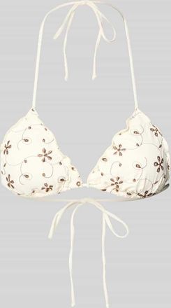 MC2 Saint Barth Bikini-Oberteil in Triangel-Optik Modell Sagittarius in Beige, Gr&ouml;&szlig;e XL