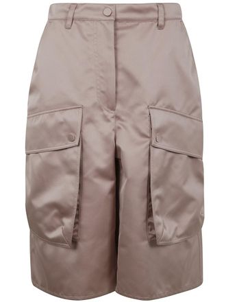 N°21 Polyester Bermuda Shorts