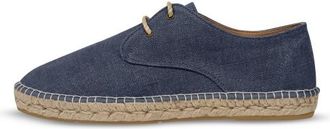 Espadrij Paysan Linen Freizeitschuhe für Herren | blau