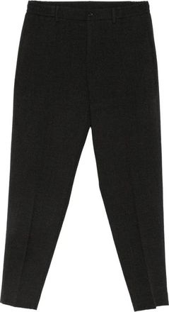 Tagliatore P-Garcon Em 889 Slim-fit Broek - Heren - Slim Fit Broeken - Zwart - M - Leer - Broeken