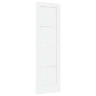 vidaXL Puerta Interior 61 X 198,5 Cm Madera Contrachapada Blanco Vidaxl
