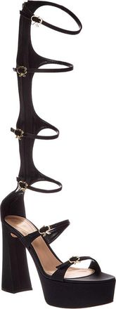 Gianvito Rossi Maddy 70 Satin Gladiator Sandal