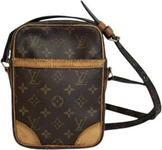 Louis Vuitton Pre-owned Crossbody Pochette - unisex - Pre-owned - Bruin - Maat: ONE Size Leer