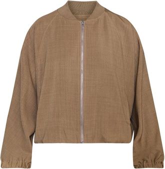 Sisters Point Garwin Ballon Jacket - Dames - Jassen - Bruin - Maat: L Poliester