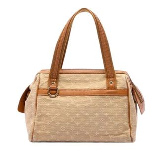 Louis Vuitton Pre-owned Josephine PM - Dames - Pre-owned - Beige - Maat: ONE Size Leer