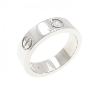 Cartier Platinum Platinum 950 Band Ring (Pre-Owned)