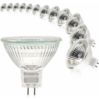 OEM Bombillas Hal&oacute;genas, Bombilla Mr16 Tipo Foco, Bombilla De 12 V 35 W, Bombilla Mr16 Regulable Gu5.3, Bombillas Hal&oacute;genas De 2 Pines, Luz Blanca C&aacute;lida 