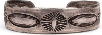 Fortela Navajo Engraved Sterling Silver Bracelet at Nordstrom