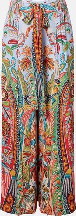 Etro Paisley wide-leg pants