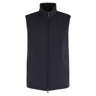 Fay Vests, male, Blue, Size: 2XL Vest Wind