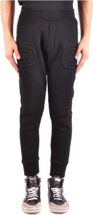 Neil Barrett Broek Bjp 105 H523C01 - Heren - Sweatpants - Zwart - L - Broeken