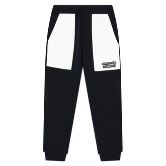 Emporio Armani Utility Trousers - male - Emporio Armani - Sweatpants - Blue - 8 Y - Kids
