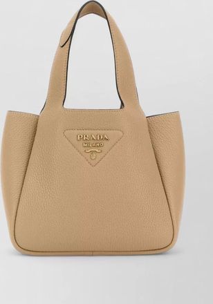 Prada na leather tote bag