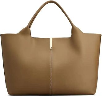 Tod's Medium Erb Leather Tote Bag - Womens - Calf Leather