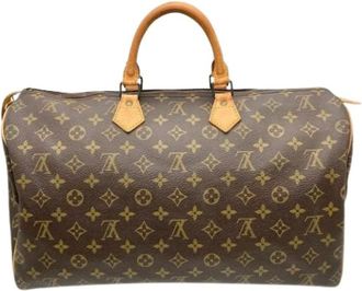 Louis Vuitton Pre-owned Handbags, female, Brown, Size: ONE SIZE Pre-owned Monogram Canvas Handbag