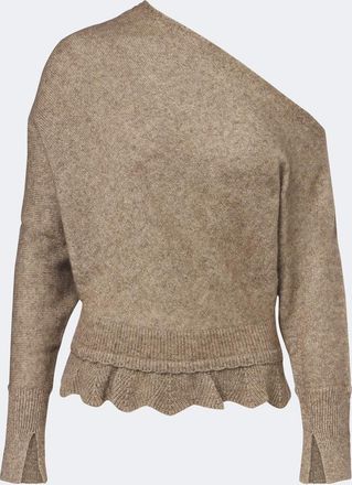 Xu Zhi Pullover asimmetrico con volant