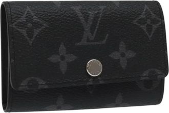 Louis Vuitton Pre-owned Canvas key-holders - Dames - Vintage Accessoires - Zwart - ONE Size - Vintage