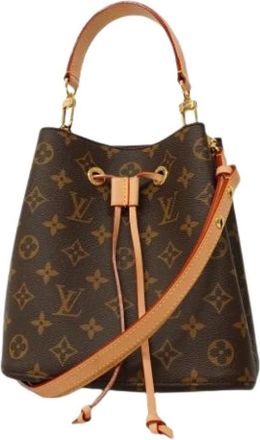 Louis Vuitton Pre-owned Bucket Bags, female, Brown, Size: ONE SIZE Pre-owned Vintage Bucket Bag