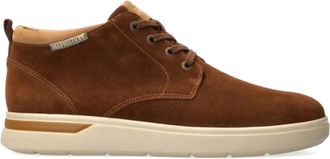 Mephisto Ontspannen Heren Enkellaars - Heren - Sneakers - Bruin - 40 1/2 EU - Su&egrave;de - Schoenen
