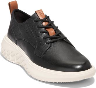 Cole Haan ZeroGrand Plain Toe Derby Sneaker in Black/ivor at Nordstrom Rack, Size 8.5