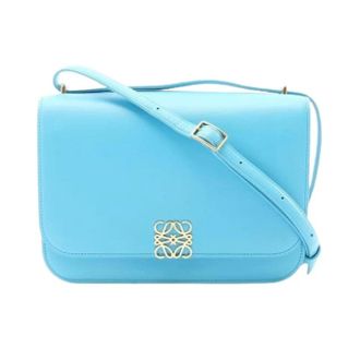 Loewe Pre-owned Cross Body Bags, female, Blue, Size: ONE SIZE Pre-owned Shoulder Bag