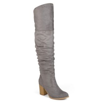 Journee Collection Women & apos;s Wide Calf Kaison Medium and Wide Width Boots