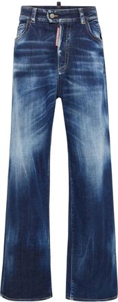 Dsquared2 Blue Wide-Leg Jeans