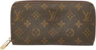 Louis Vuitton Pre-owned Wallets, female, Brown, Size: ONE SIZE Pre-owned Long wallet (bi-fold)