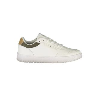 Tommy Hilfiger Schoenen, Heren, Wit, 44 EU, Leer, Leather Sneaker