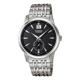 Casio Casio Lineage Analog Watch Silver Black LIN-201D-1AV