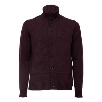 Zanone Chioto Cardigan - - Knitwear - Uomo - Marrone - 2XL