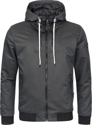 Navahoo Heren Jas B623 - Stijlvolle Overgangsjas met Fleecezakken & Waterafstotende Stof