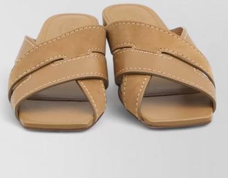 Tod's leather slides