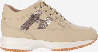 Hogan Interactive Leather Sneakers