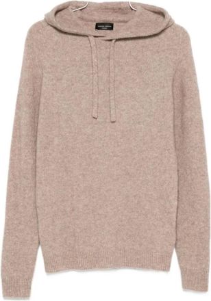 Roberto Collina Hombre, Jerseys, Beige, Talla: XL