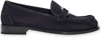 Ferragamo Mocassins - Dames - Loafers - Blauw - 39 1/2 EU - Schoenen