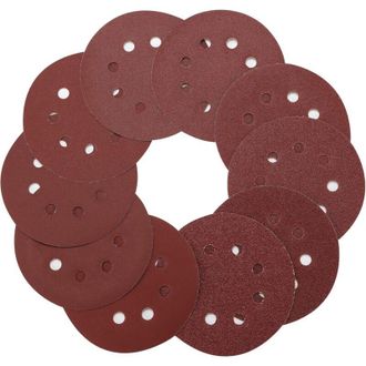 OEM Discos Abrasivos De 125 Mm, 100 Unidades, Discos Abrasivos De Grano 40/60/80/100/120/180/240/320/400/800 Para Lijado/pulido/eliminaci&oacute;n De &Oacute;xido (8 Ag