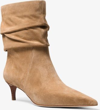 Michael Kors Dawn Suede Ankle Boot