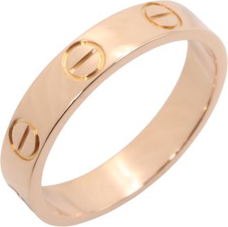 Cartier Gold Pink Gold (18K) Band Ring (Pre-Owned)