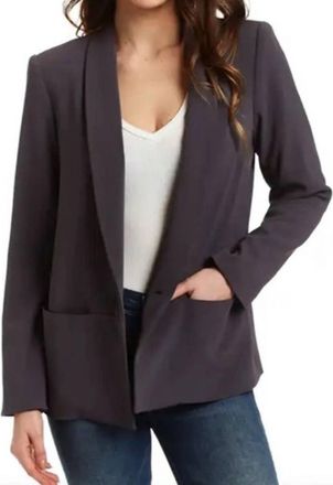 Drew Blake Blazer In Steel