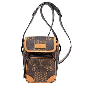 Louis Vuitton Pre-owned Messenger Shoulder Bag - Dames - Pre-owned - Bruin - Maat: ONE Size Taf