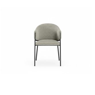 Stones Set of 2 MEDEA chairs, light gray