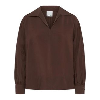 Ichi Camicia Ihtamary - - Blouses & Shirts - Donna - Marrone - M