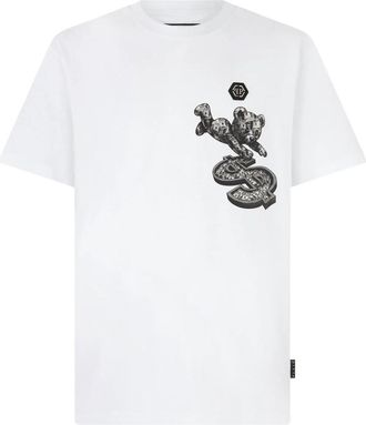 Philipp Plein Teddy Dollar-patch T-shirt